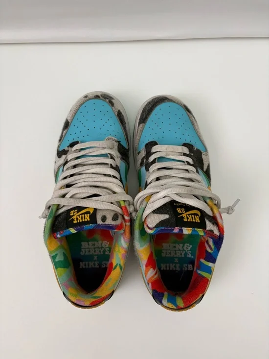 Real Nike SB Chunky Dunky Low-Top in Black, White & Yellow Accents - Picture 5 of 10